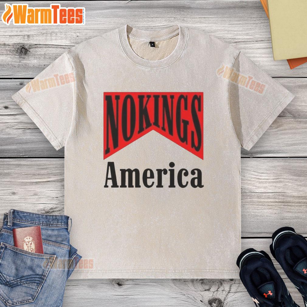 Original No Kings America Medicine Packaging Sarcastic T-Shirt - Image 6