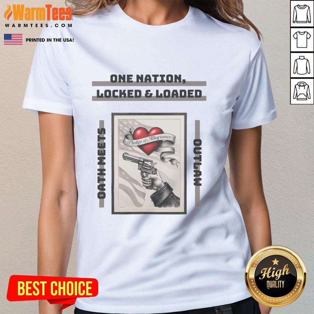 Original One Nation Locked And Loaded T-Shirt - Image 3