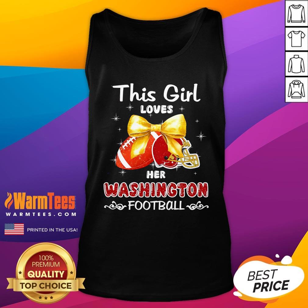 Original This Girl Loves Her Washington Commanders Football T-Shirt - Image 5