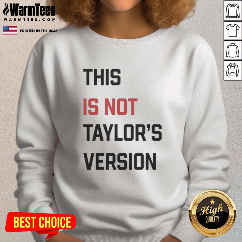 Original This Is Not Taylor's Version T-Shirt - Image 5