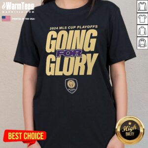Alternative view of Orlando City SC 2024 MLS Cup Playoffs T-Shirt