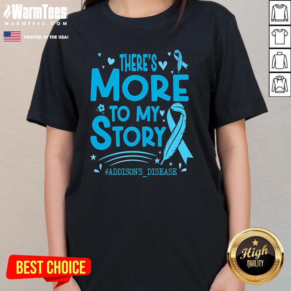 Premium Addison's Disease Awareness Ribbon T-Shirt - Image 2