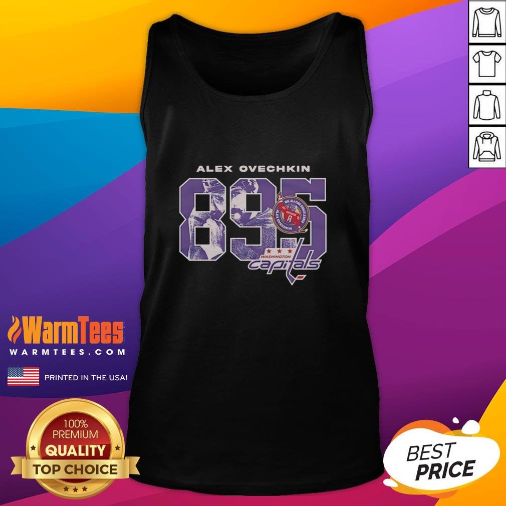 Premium Alexander Ovechkin 895 Washington Capitals Hockey T-Shirt - Image 4