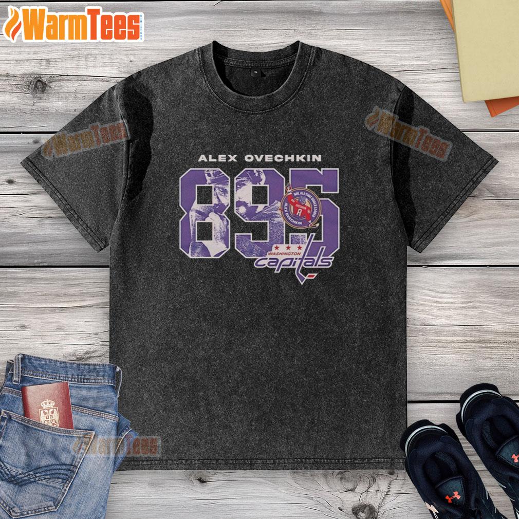 Premium Alexander Ovechkin 895 Washington Capitals Hockey T-Shirt - Image 6
