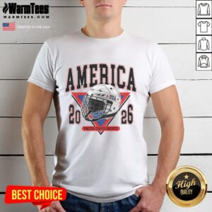 Premium America United States Hockey Champions 2026 USA T-Shirt