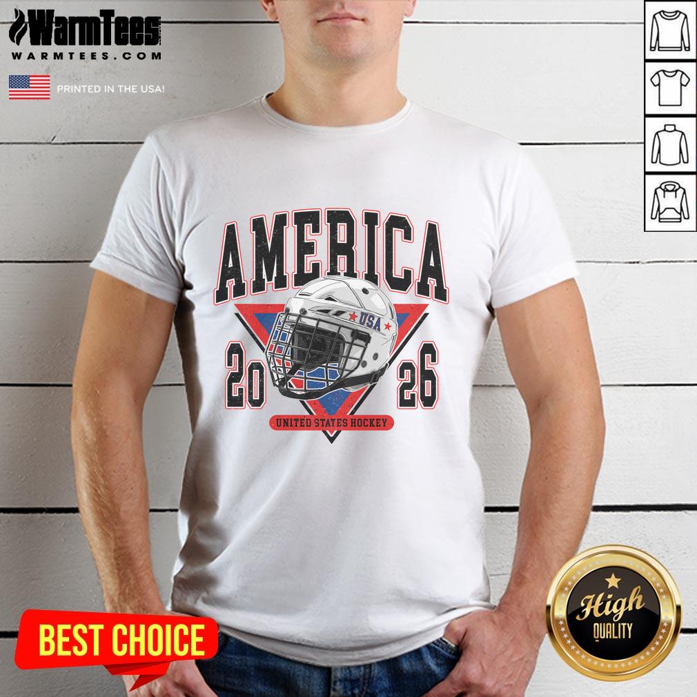 Premium America United States Hockey Champions 2026 USA T-Shirt