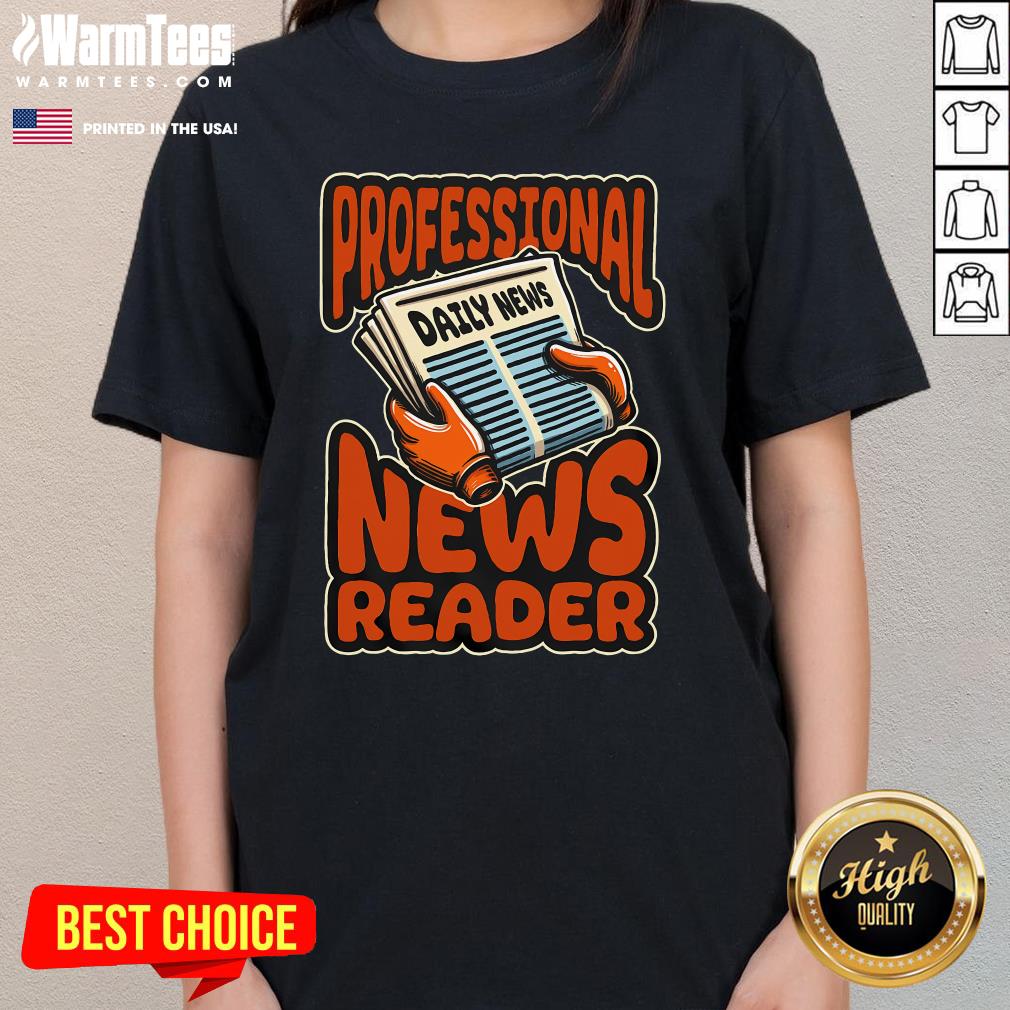 Premium Anchorman Broadcast Journalist News Anchorman T-Shirt - Image 2