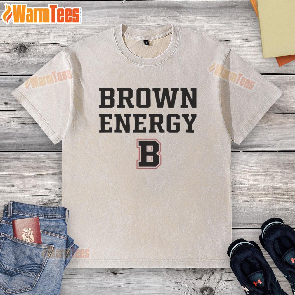 Premium Brown Bears Brown Energy B T-Shirt - Image 6