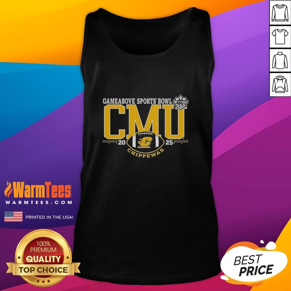 Premium Central Michigan Chippewas 2025 Gameabove Sports Bowl Logo T-Shirt - Image 4