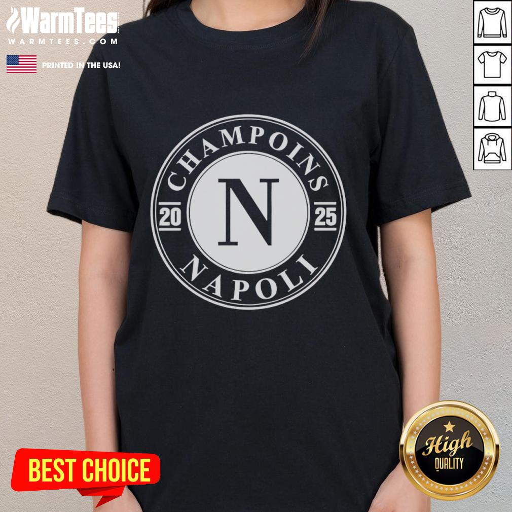 Premium Champions Napoli 2025 T-Shirt - Image 3