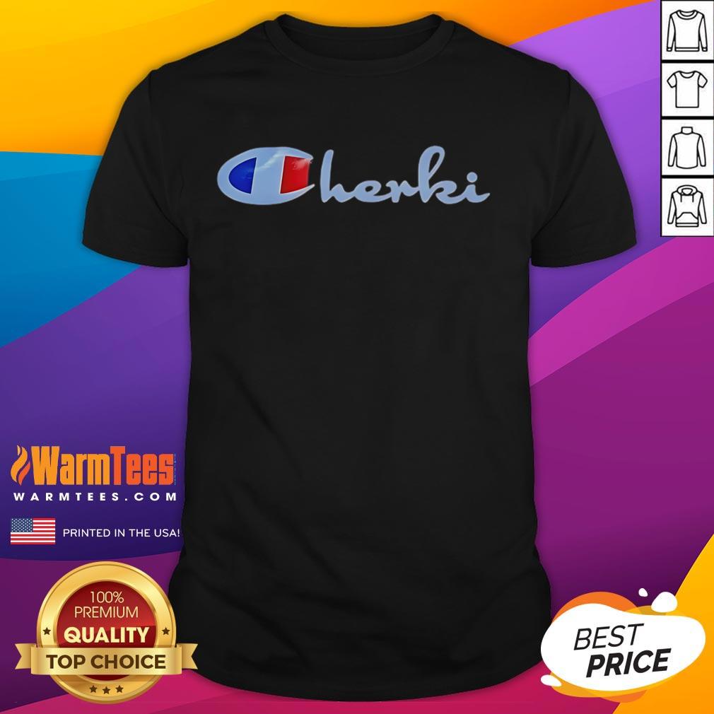 Premium Cherki Logo Parody T-Shirt