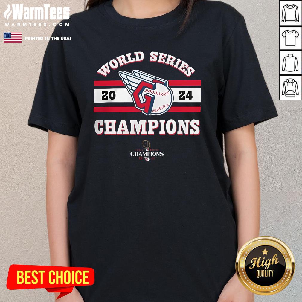 Premium Cleveland Guardians 2024 World Series Champions T-Shirt - Image 2