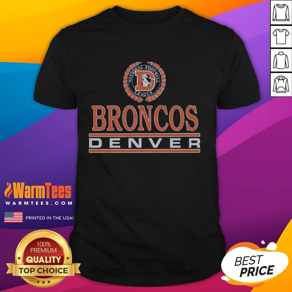 Premium Denver Broncos Crest T-Shirt