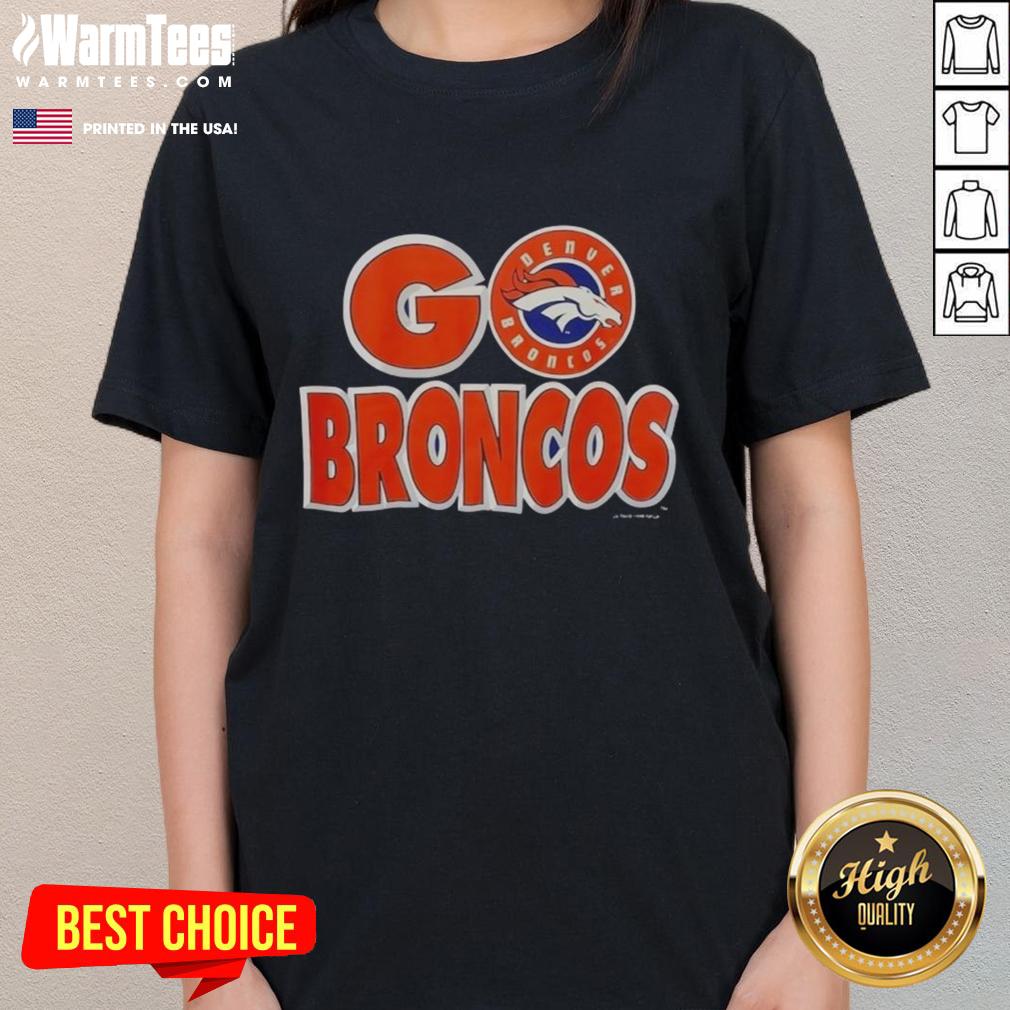 Premium Denver Broncos Football 1998 Roster Player Vintage Nfl T-Shirt - Image 3