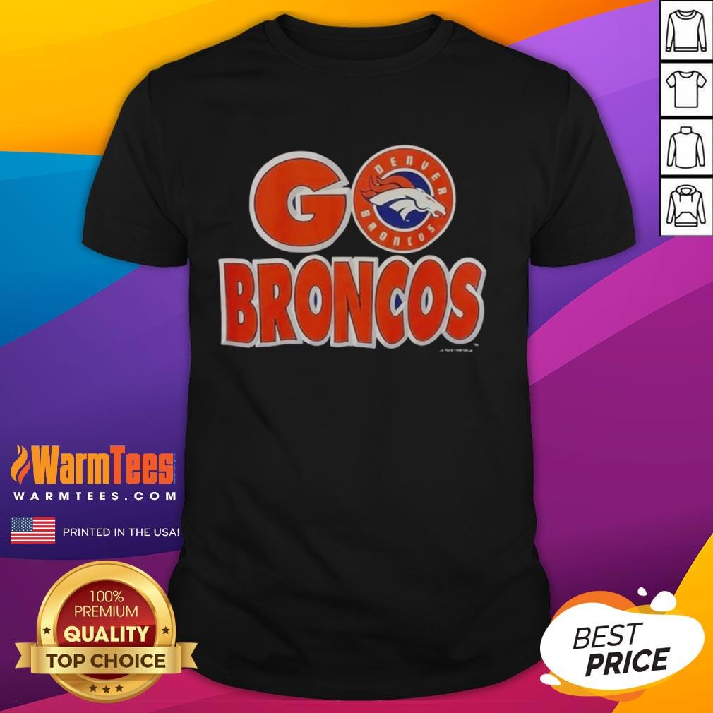 Premium Denver Broncos Football 1998 Roster Player Vintage Nfl T-Shirt
