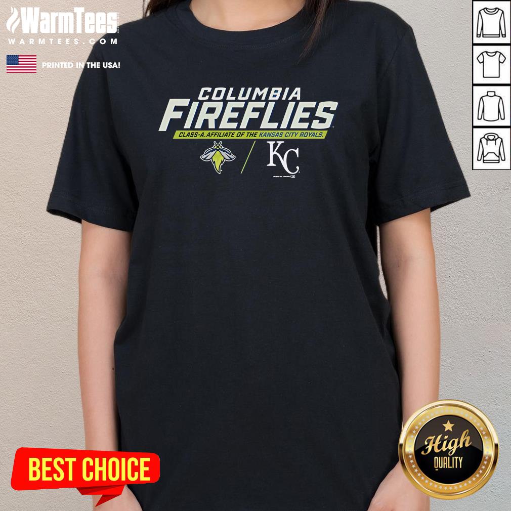 Premium Fireflies Royal Affiliate Lumbergh Kansa City Royals T-Shirt - Image 2
