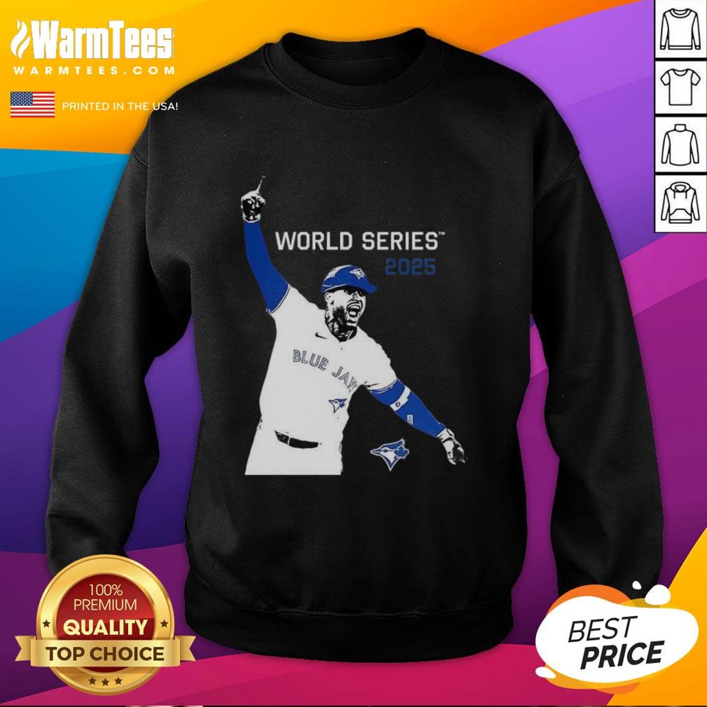 Premium George Springer Toronto Blue Jays Mbl World Series 2025 Player Graphic T-Shirt - Image 5