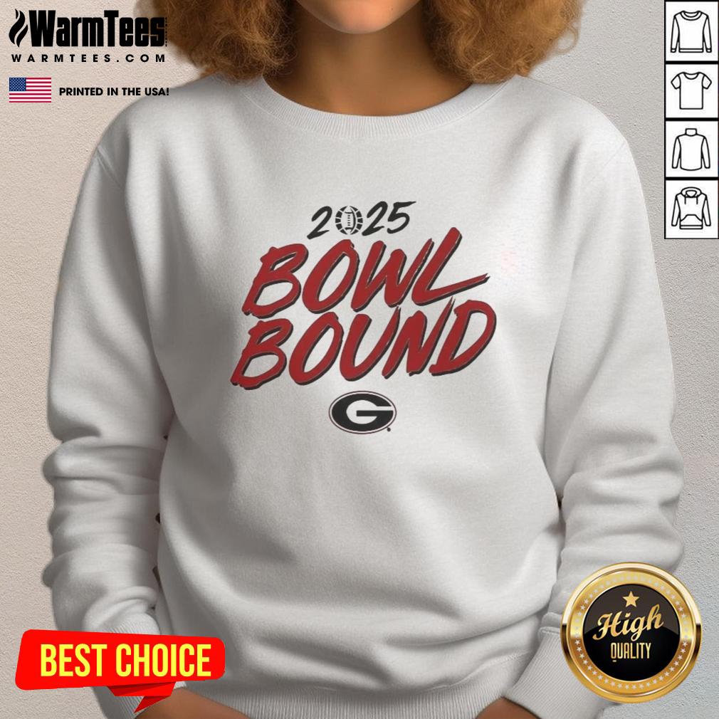 Premium Georgia Bulldogs Bowl Bound 2025 T-Shirt - Image 5