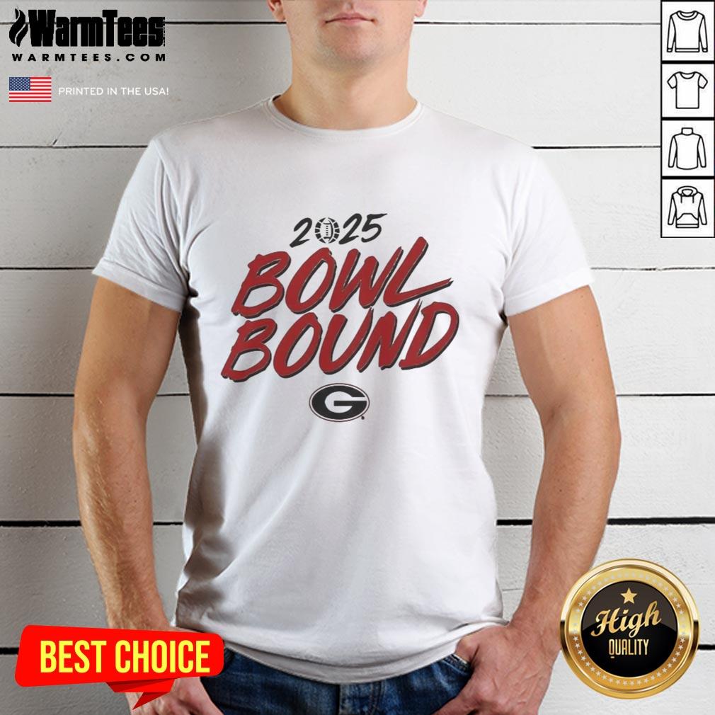 Premium Georgia Bulldogs Bowl Bound 2025 T-Shirt