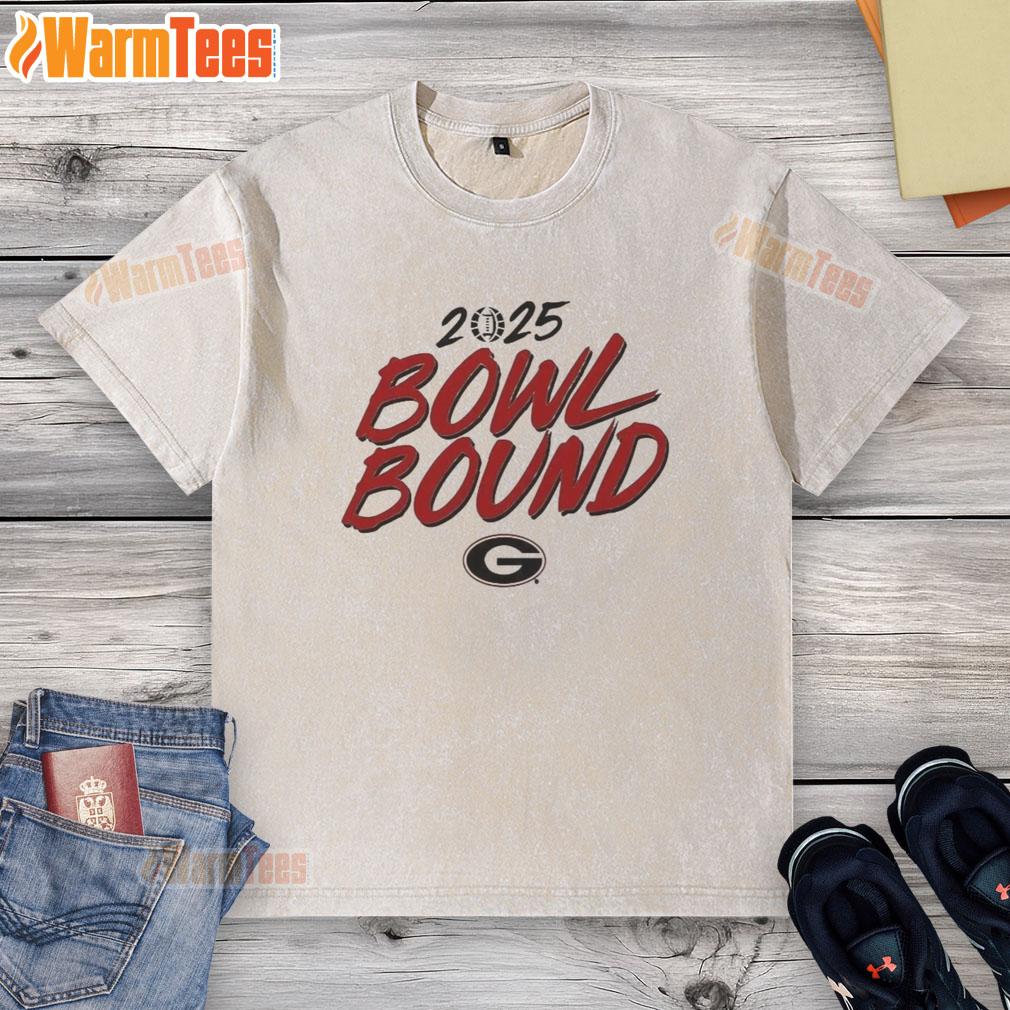Premium Georgia Bulldogs Bowl Bound 2025 T-Shirt - Image 6