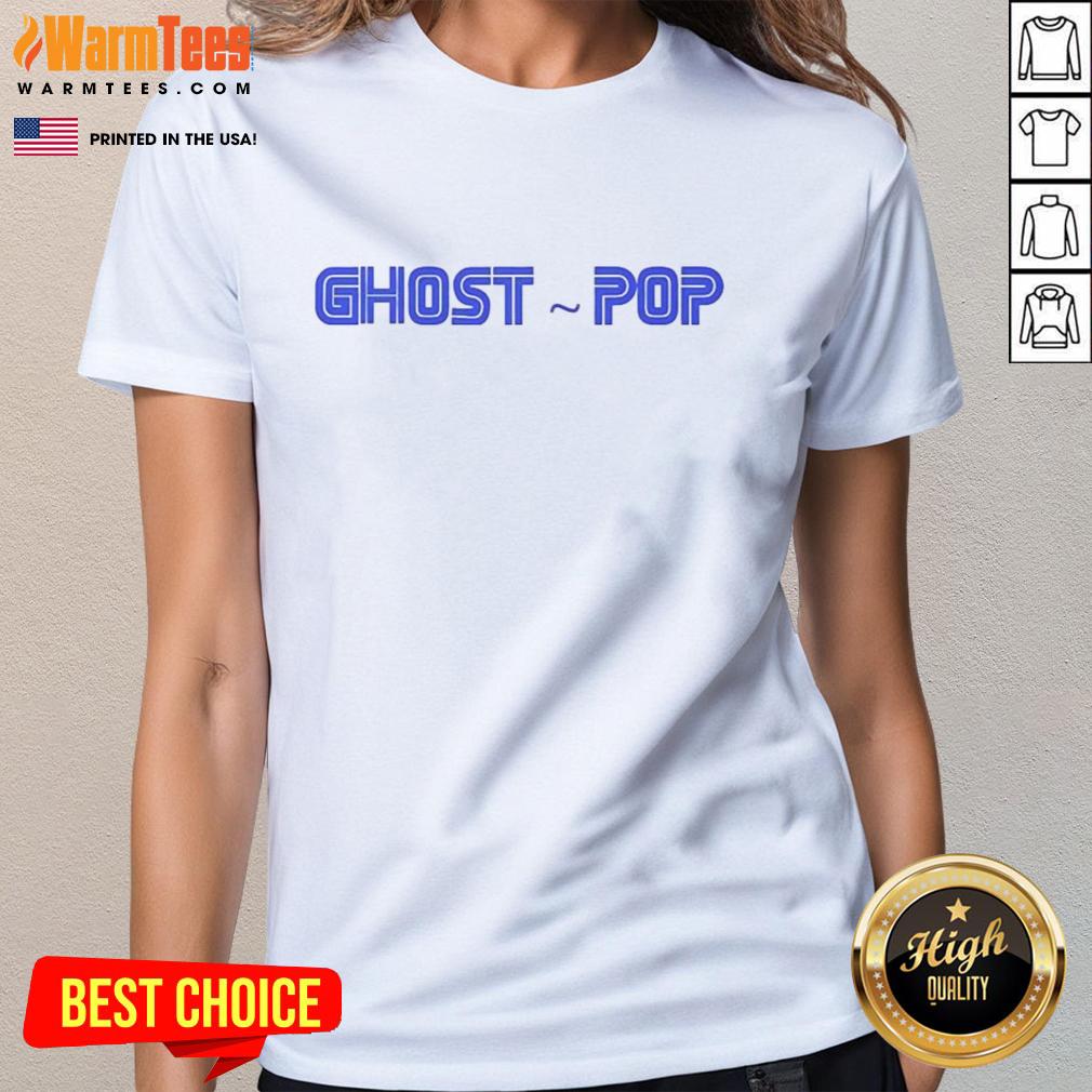 Premium Ghost Pop Logo T-Shirt - Image 3