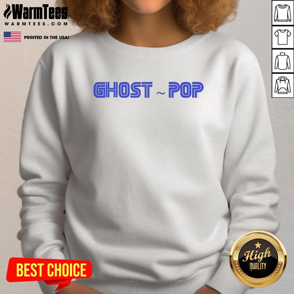 Premium Ghost Pop Logo T-Shirt - Image 5