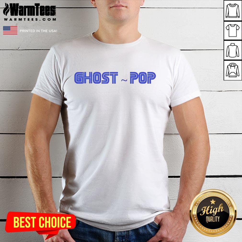 Premium Ghost Pop Logo T-Shirt