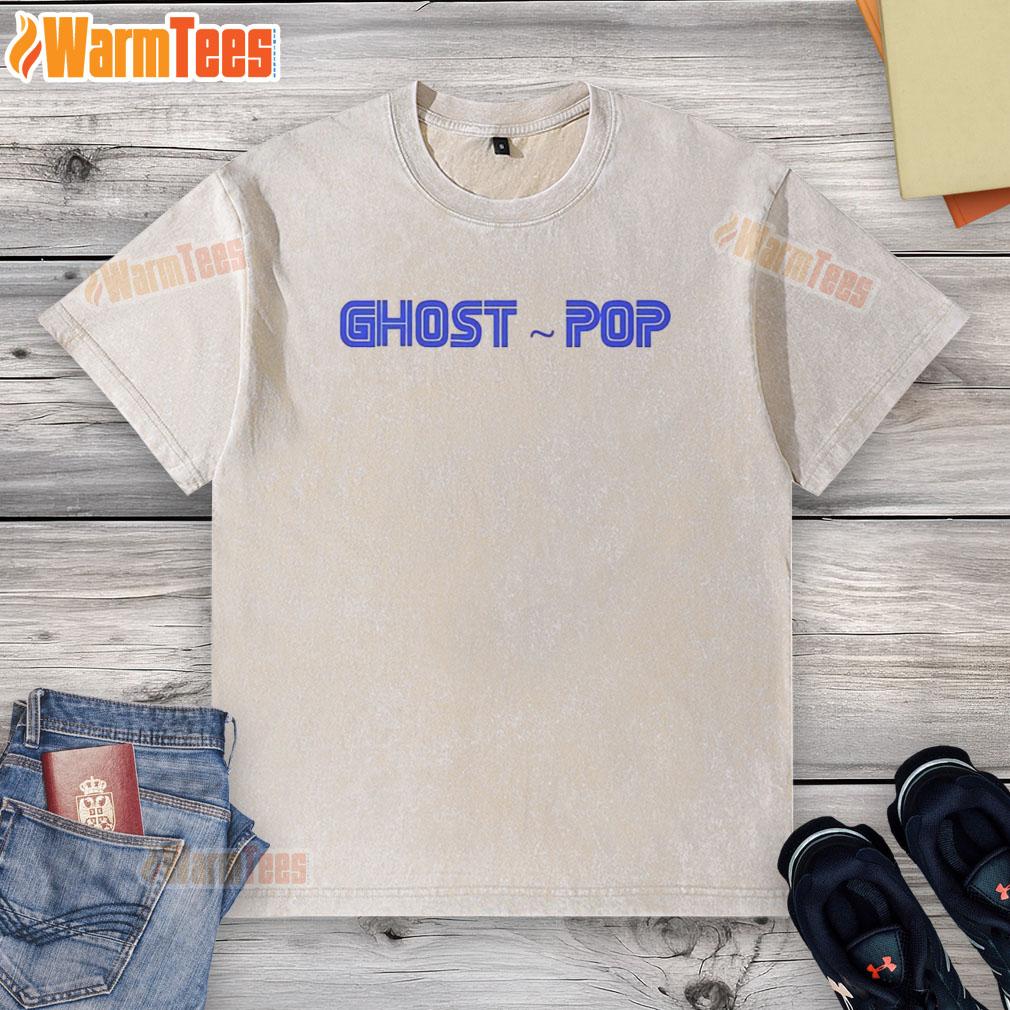 Premium Ghost Pop Logo T-Shirt - Image 6