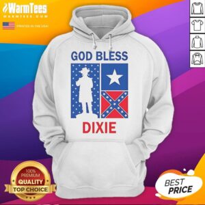 Alternative view of Premium God Bless Dixie The Southern Soldier T-Shirt