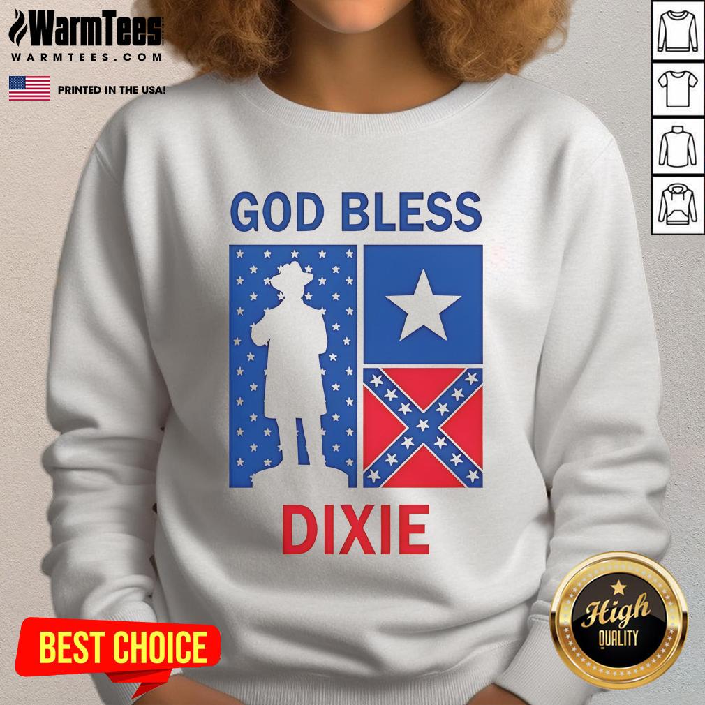 Premium God Bless Dixie The Southern Soldier T-Shirt - Image 5