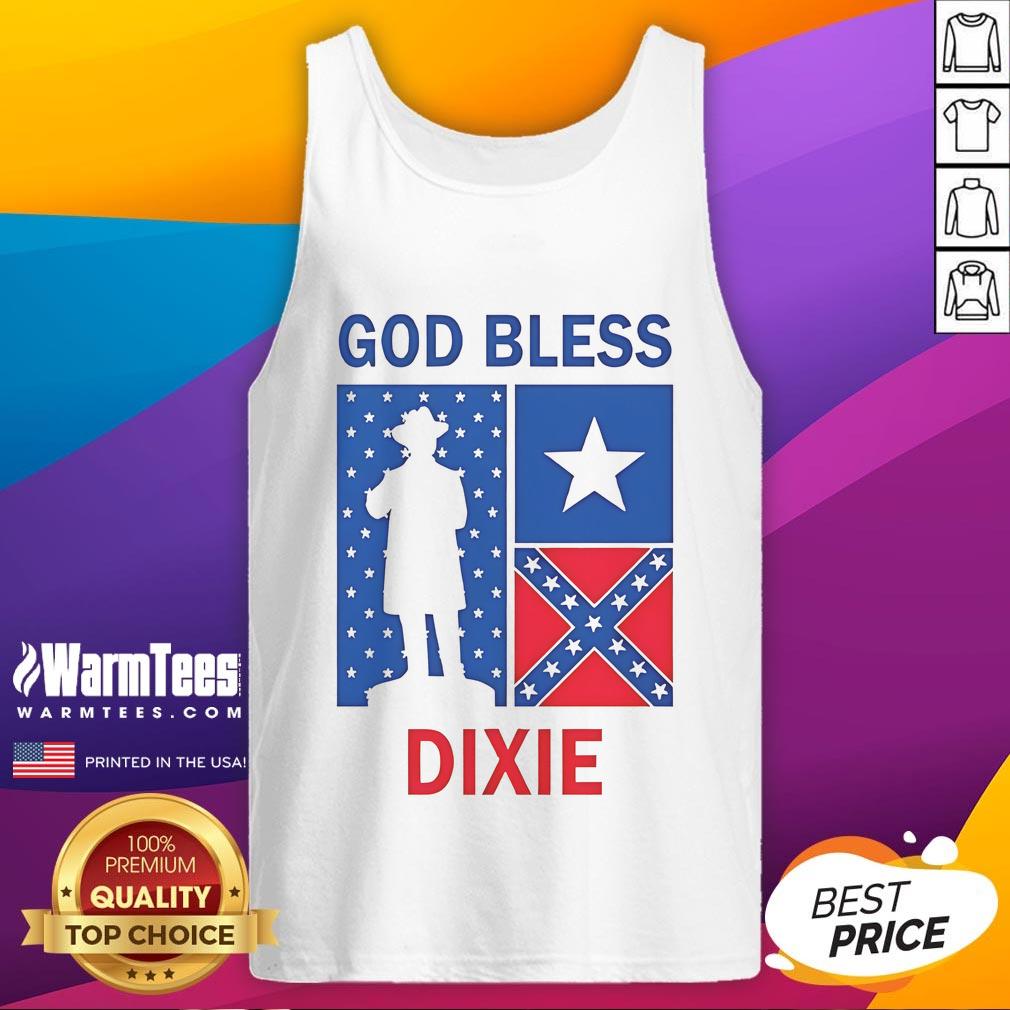 Premium God Bless Dixie The Southern Soldier T-Shirt - Image 4