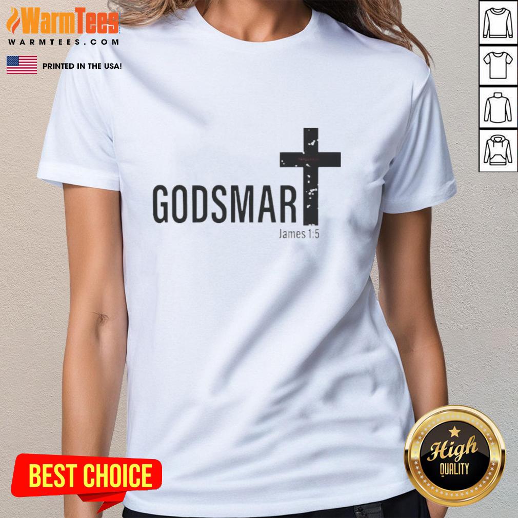 Premium Godsmart James 1-5 Cross T-Shirt - Image 3