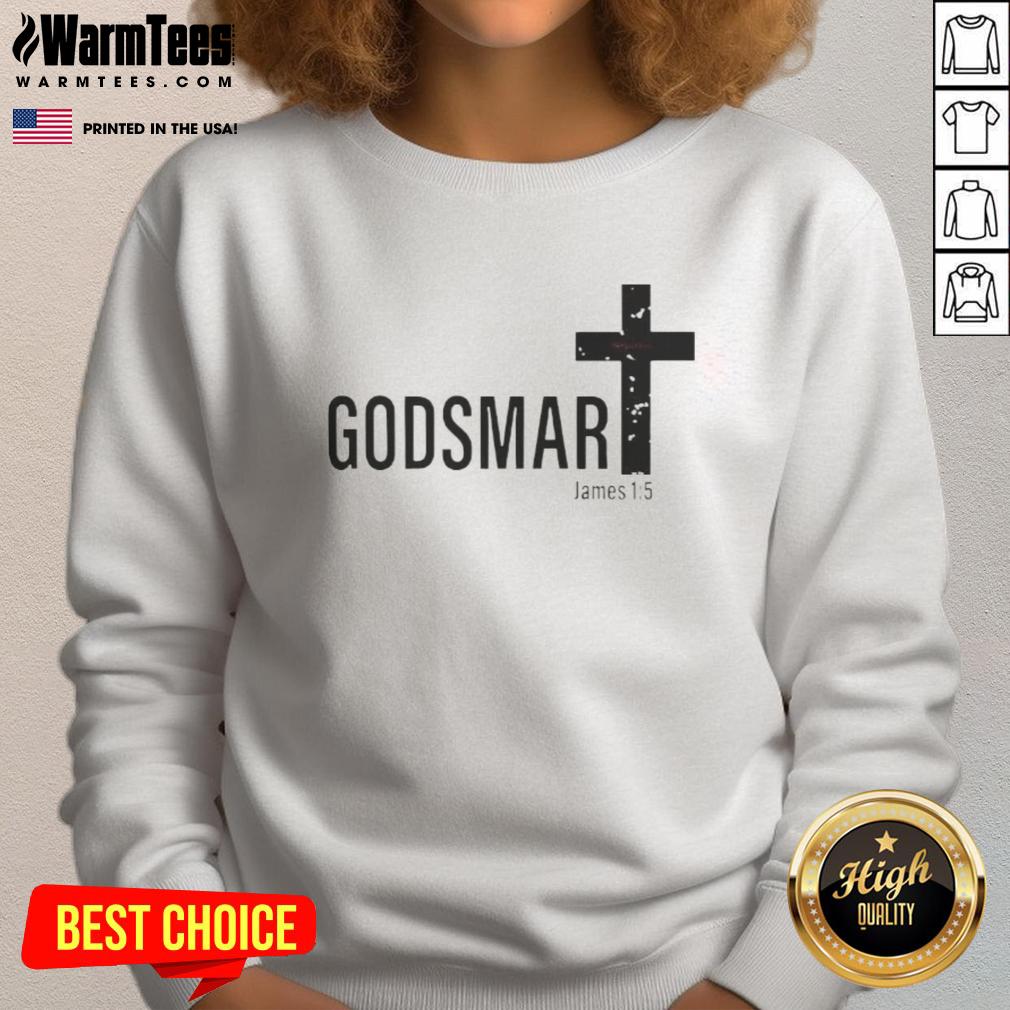 Premium Godsmart James 1-5 Cross T-Shirt - Image 5