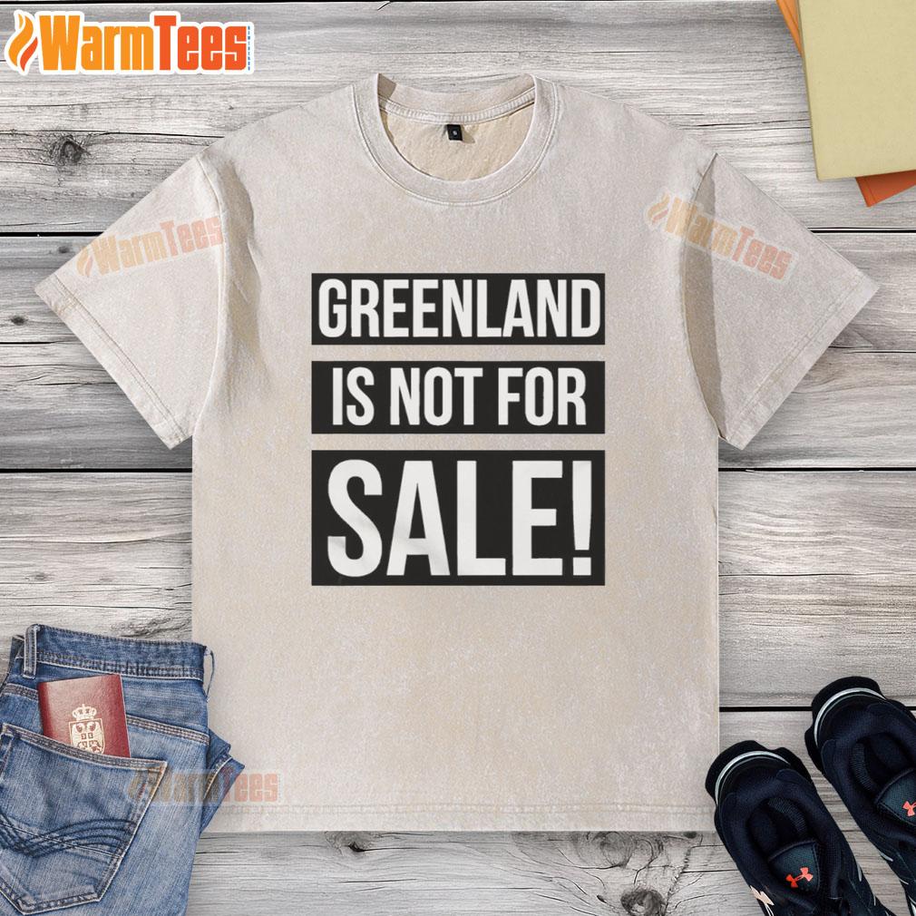 Premium Greenland Is Not For Sale Retro T-Shirt - Image 6