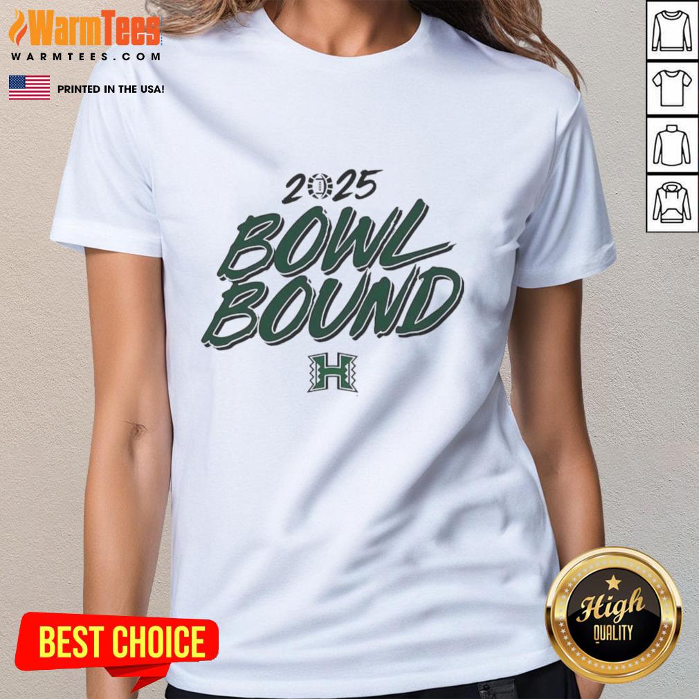Premium Hawaii Rainbow Warriors Bowl Bound 2025 T-Shirt - Image 3