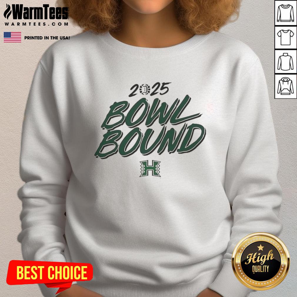 Premium Hawaii Rainbow Warriors Bowl Bound 2025 T-Shirt - Image 5