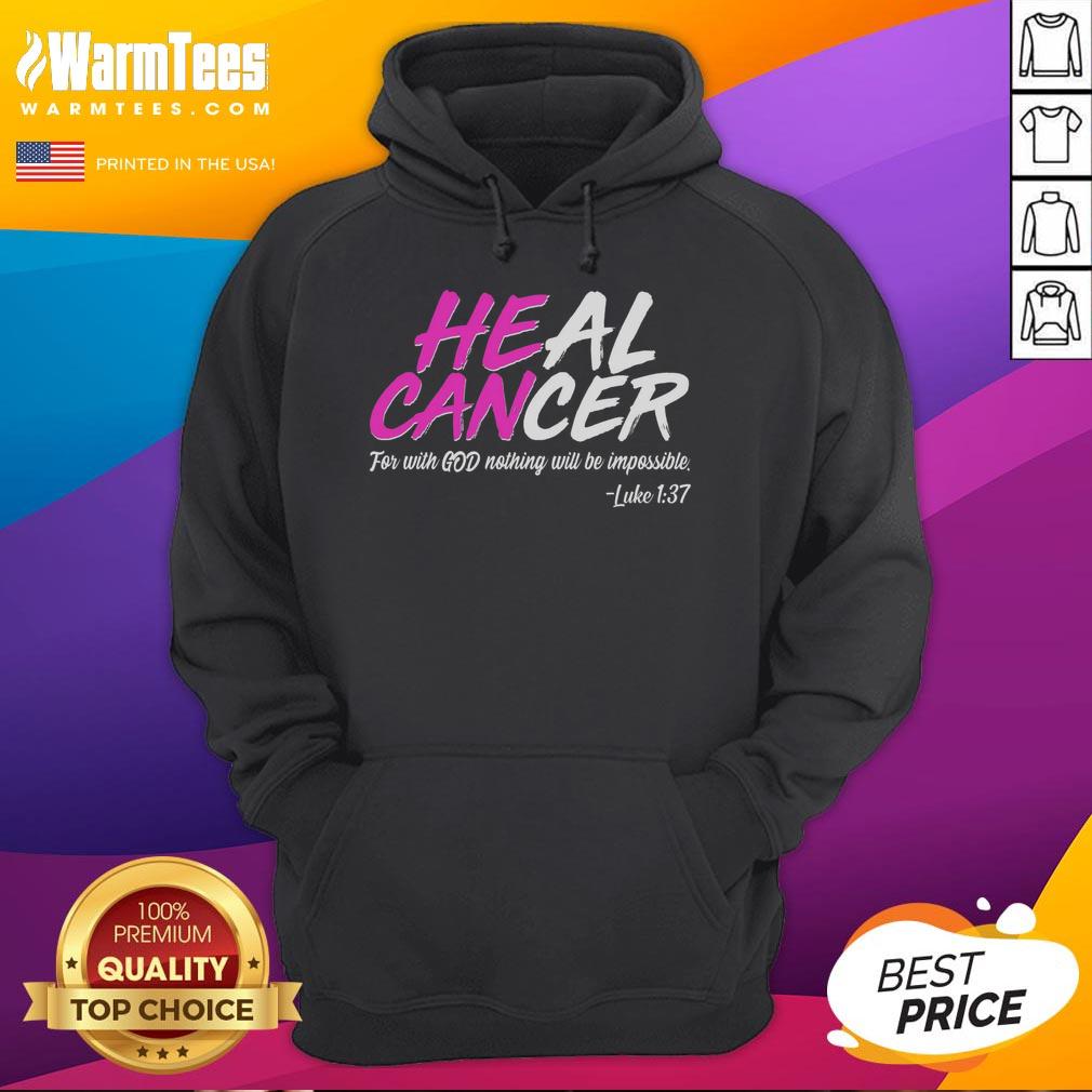 Premium Heal Cancer With God T-Shirt - Image 2