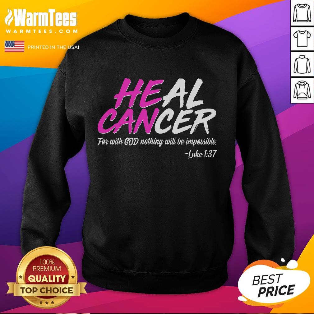 Premium Heal Cancer With God T-Shirt - Image 5