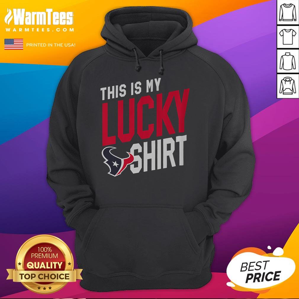 Premium Houston Texans This Is My Lucky T-Shirt - Image 2
