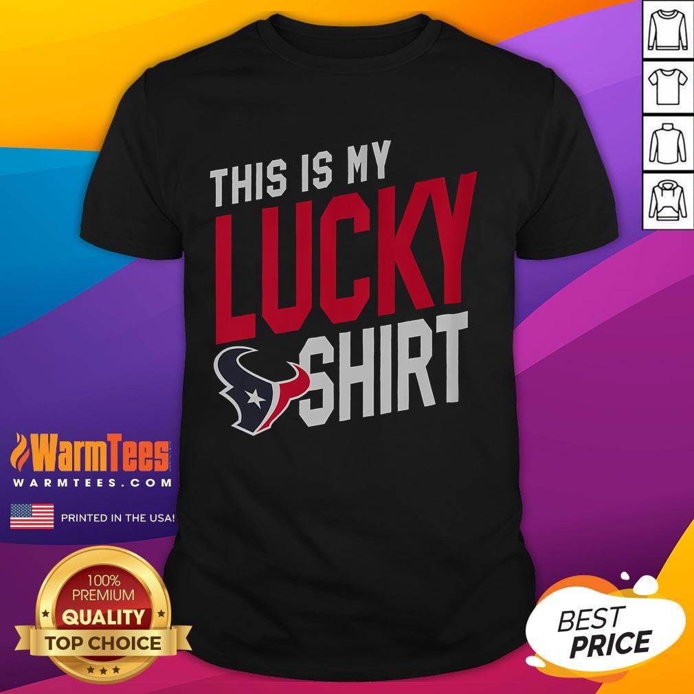 Premium Houston Texans This Is My Lucky T-Shirt