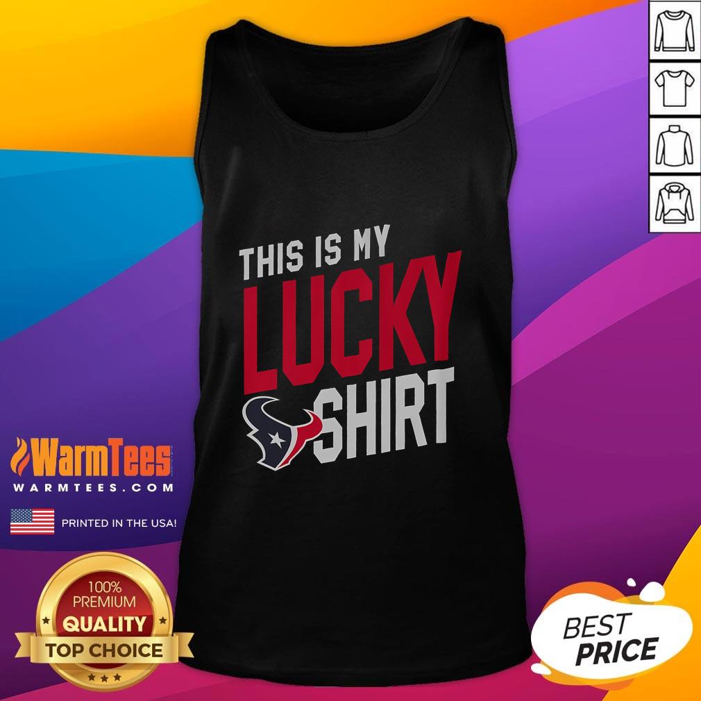 Premium Houston Texans This Is My Lucky T-Shirt - Image 4