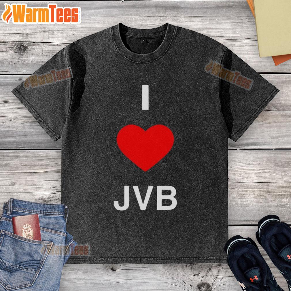 Premium I love JVB T-Shirt - Image 6