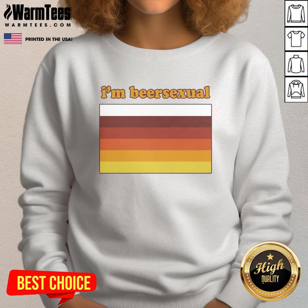 Premium I'm Beersexual Flag T-Shirt - Image 5