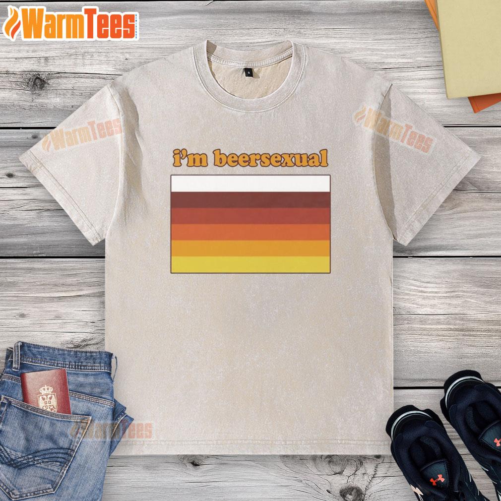 Premium I'm Beersexual Flag T-Shirt - Image 6