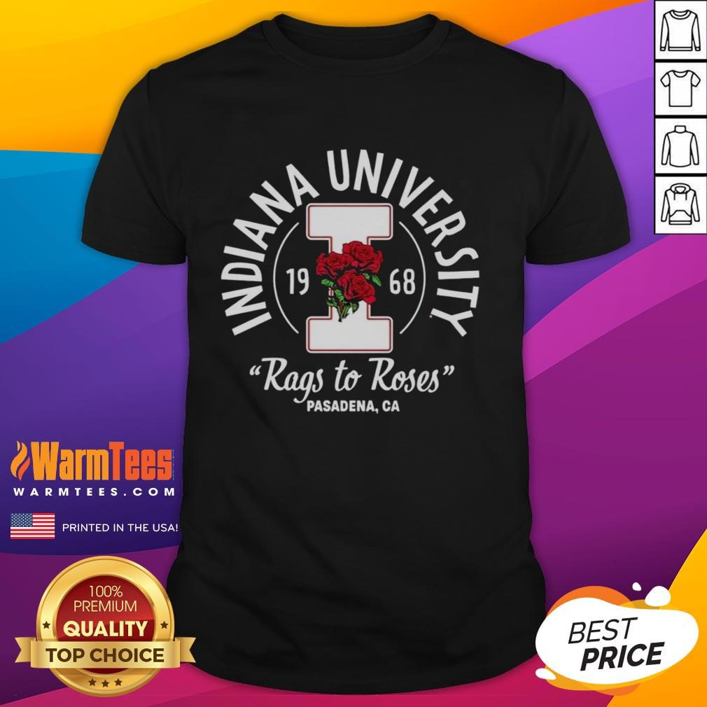 Premium Indiana Hoosiers Rags To Roses 1968 T-Shirt
