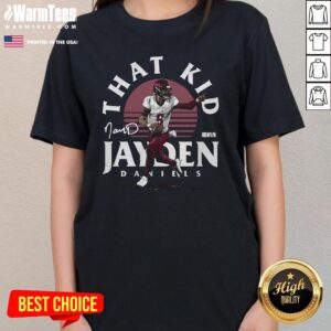 Alternative view of Premium Jayden Daniels Washington That Kid T-Shirt