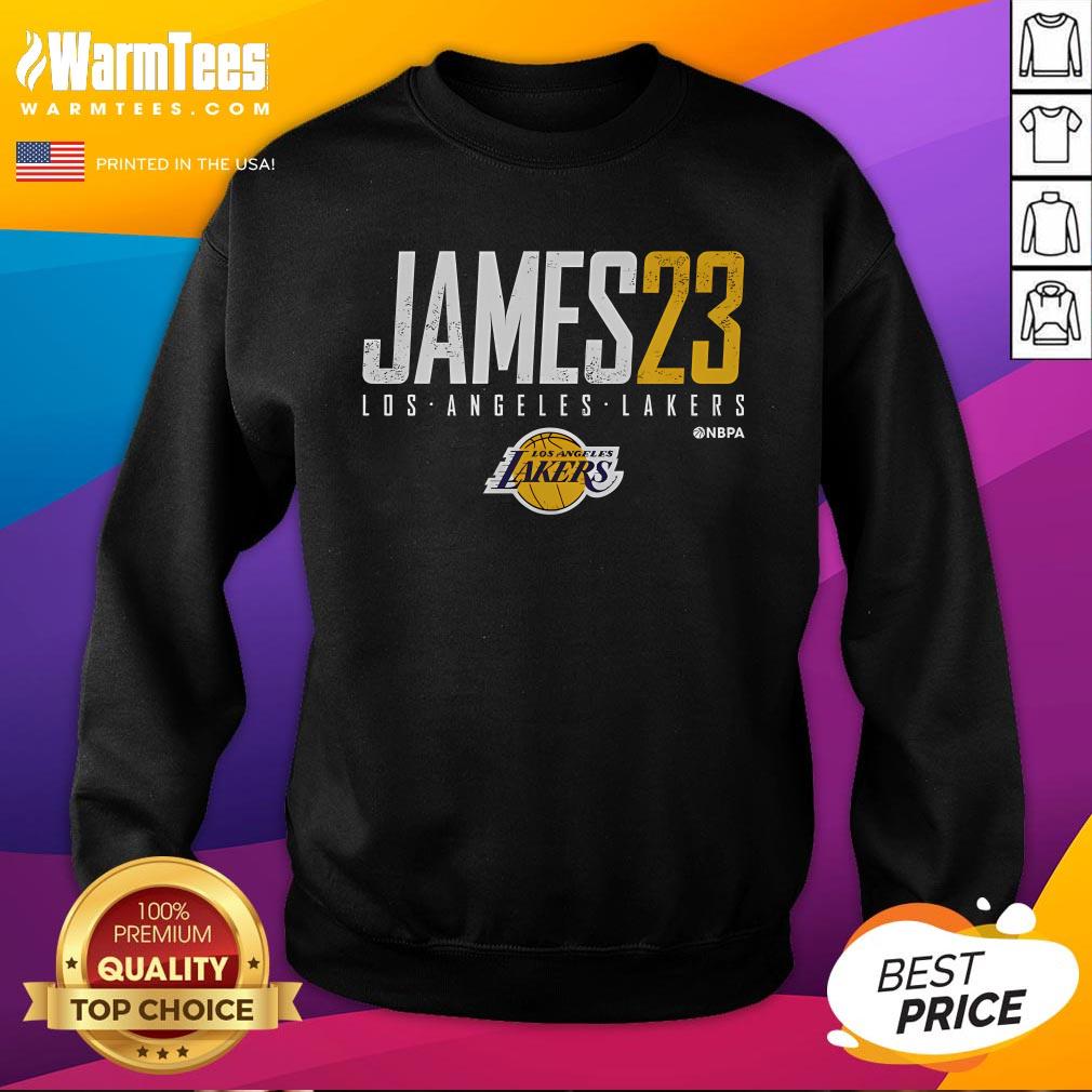 Premium Lebron James Los Angeles Lakers Elite T-Shirt - Image 4