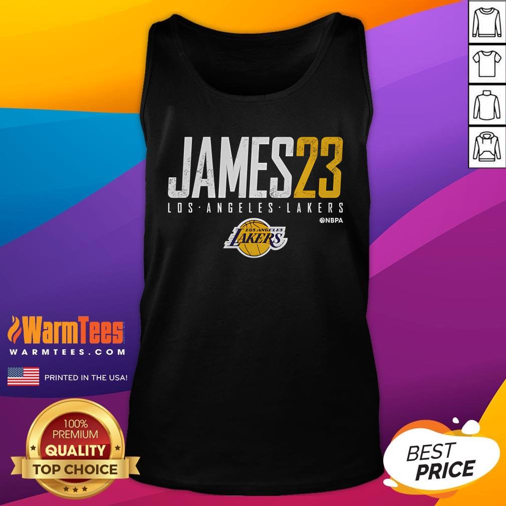 Premium Lebron James Los Angeles Lakers Elite T-Shirt - Image 5