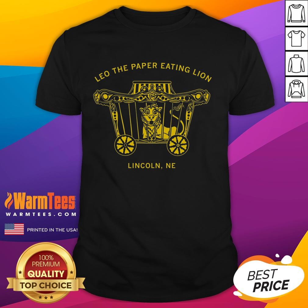 Premium Leo The Paper Eating Lion T-Shirt