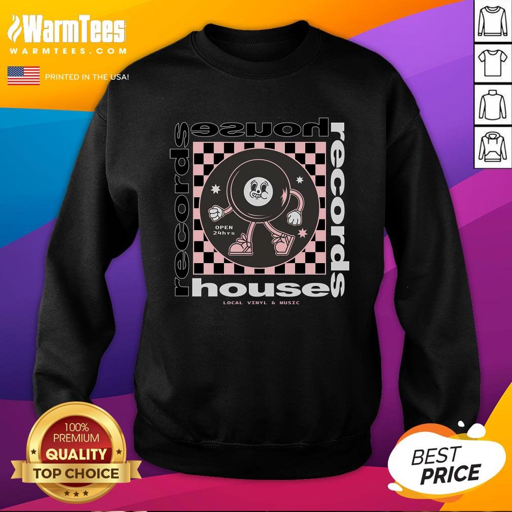 Premium Lost Gods House Record Vinyl T-Shirt - Image 4